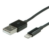 Value USB 2.0 Sync- & Cable Charging With 8PIN-CONEXIÓN, 0,15M