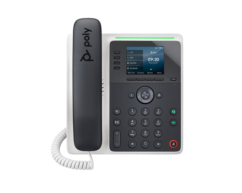 Poly Edge E220 Phone IP Black 4 Líneas IPS