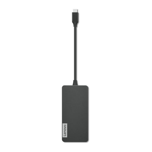 Lenovo Adapter USB-C Travel Hub 7-IN-1 HDMI 4K+SD/TF Reader + 3x USB + USB-C Pass-through Universal Todas Marc — image 1