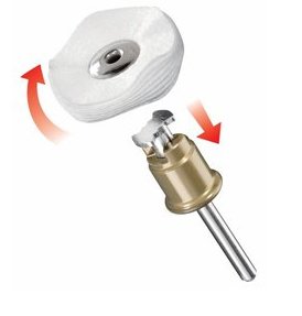 Dremel Drive Pulido Textil 423S, Ø 25MM 2615S423JA — image 1