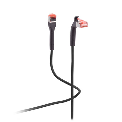 Flexline Network Cable U/FTP CAT.6A With Biegbaren Mecker Black 7,5M — image 1