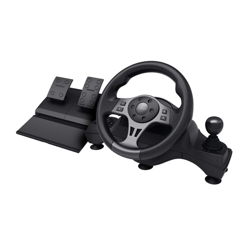 Trust Wheel GXT-289 With Respuesta Vibracion And Pedals 25122 Compatible With PC And Consolas — image 1