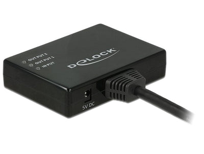 Delock Divisor HDMI UHD 1 X Input HDMI 2 X Output HDMI 4K — image 1