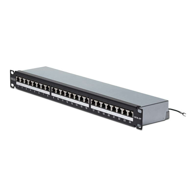 StarTech.com StarTech - Patch Panel - 110 Abdrückgerät - Rack Montable - CAT.6A - STP - RJ-45 X 24 - Silver -
