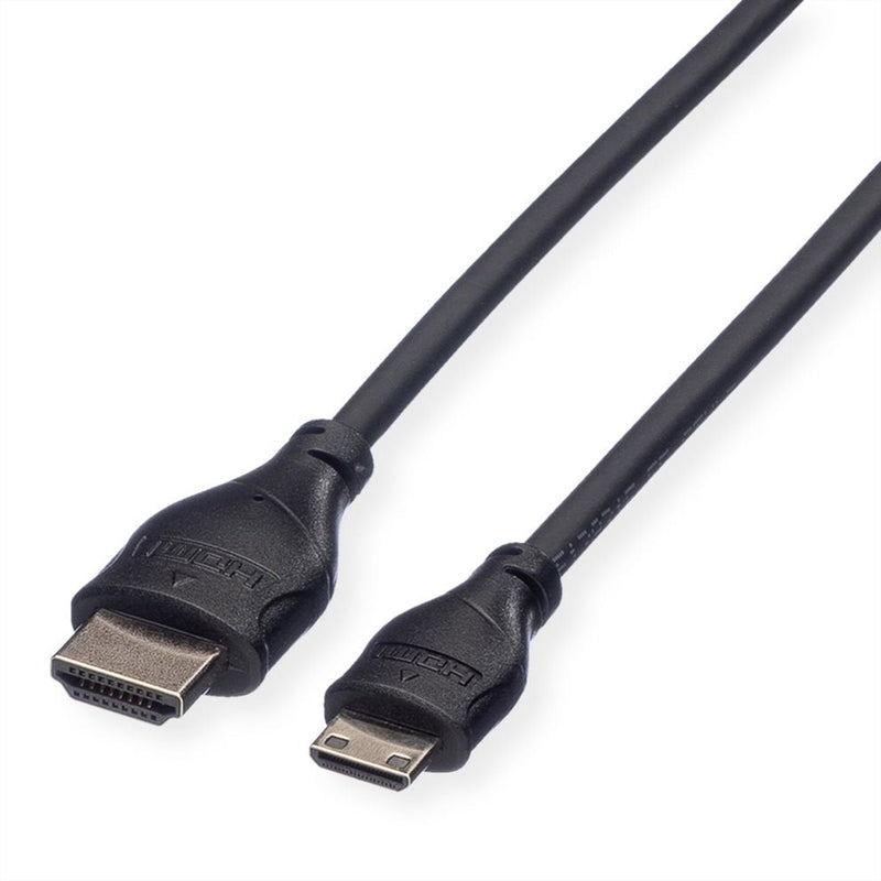 Roline HDMI High Speed Cable With Ethernet HDMI St - Mini HDMI St 2M