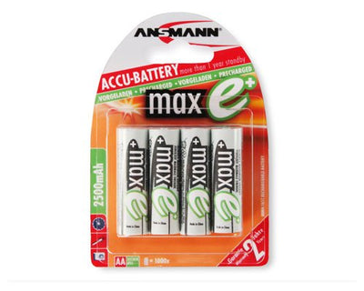 Ansmann 1X4 Maxe Nimh Rech.bat. 2500 Mignon Aa 2400MAH — image 1