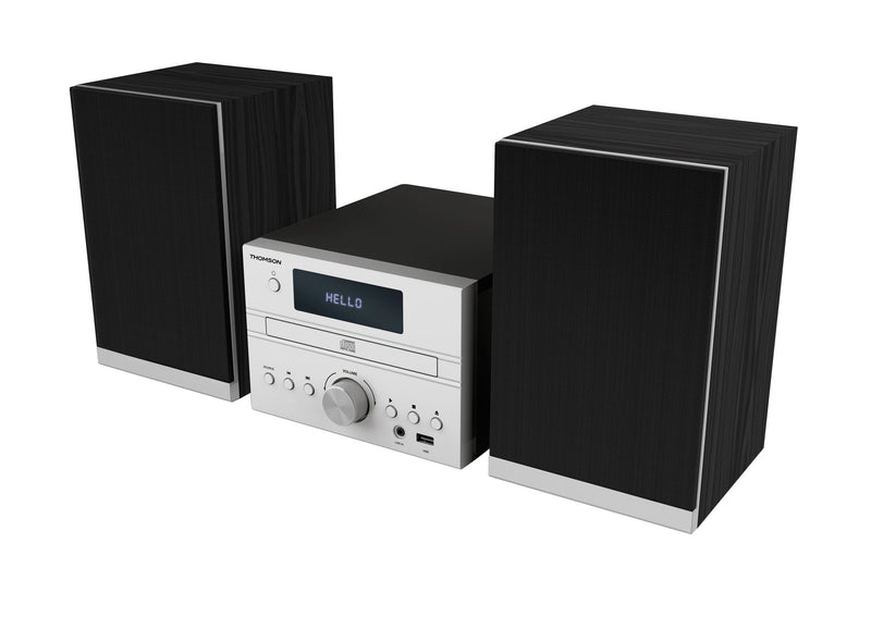 Thomson Micro Sound System Bt Cd/MP3/USB Gray MIC122BT