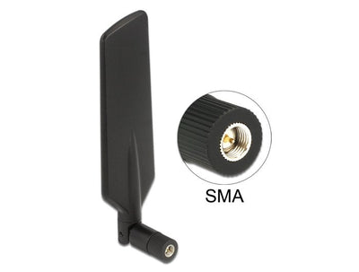 Delock Antenna LTE WLAN Dualband Sma 1 ~ 4 dBi — image 1