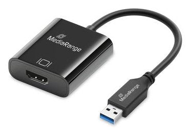 Mediarange USB-A a HDMI Audio And Video Convertidor, 20CM Sw — image 1