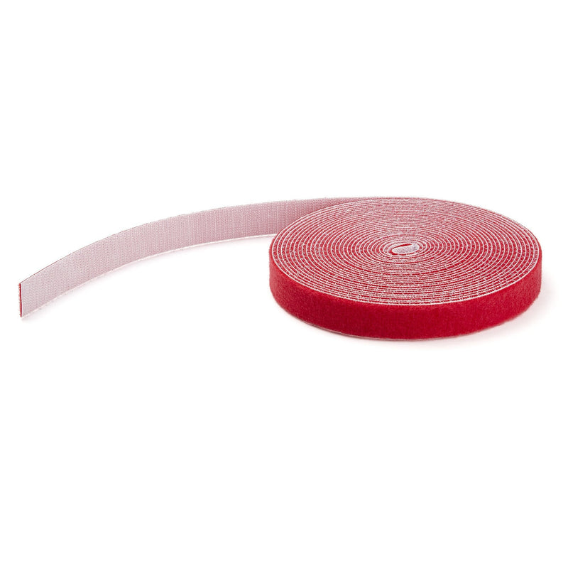 StarTech.com Velcro 7,5M - Bobina Hook And Bucle - Red