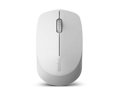 Rapoo Myš M100 Silent Comfortable Silent Multi-mode Mouse, Light Grey — image 1