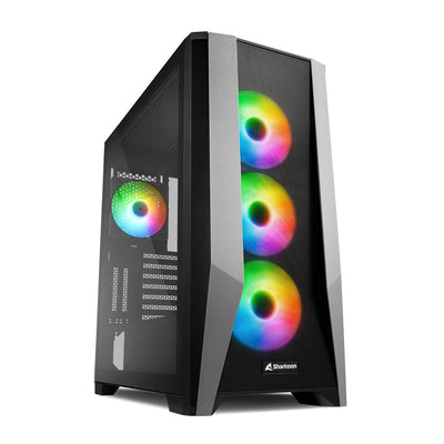 Sharkoon PC Case TG7M ATX 2XUSB3.0 Without Power Supply — image 1