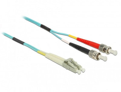 Delock Cable Fibre Optic Lc St Multimode OM3 2M — image 1