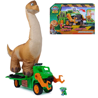 Spinmaster Paw Patrol: Der Dino Film - Rockys Megasaurus Transport-fahrzeug 6075939 — image 1