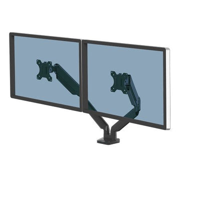Fellowes Stand Arm Monitor Double Horizontal — image 1