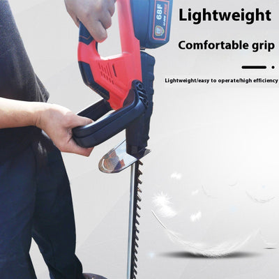 Electric Hedge Trimmer Portable Rechargeable Gardening Pruning Machine