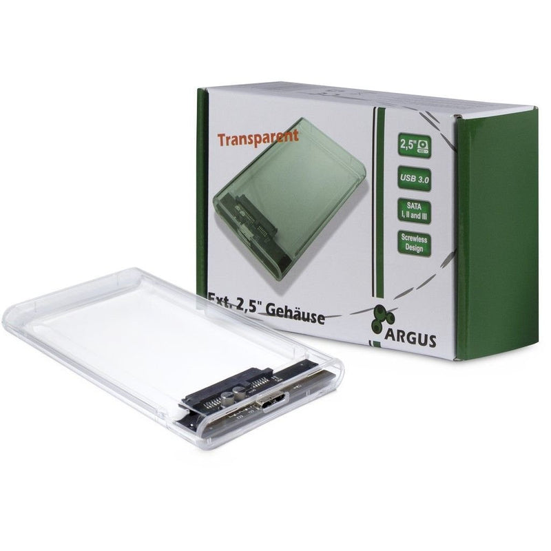 External Enclosure Inter-tech HDD 3.0 Argus GD-25000 Transparent