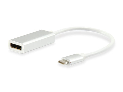 Equip Adapter USB Cable Type C a DisplayPort M/H White 133458 — image 1
