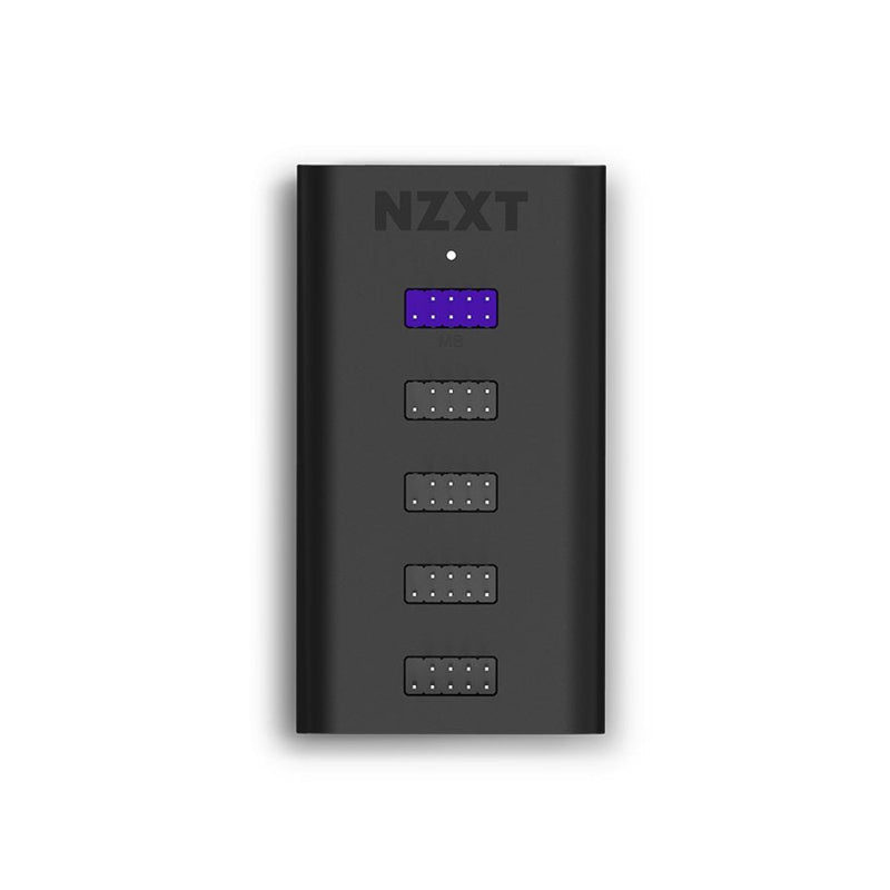 Nzxt Concentrador USB AC-IUSBH-M3, Internal Output 4x USB 2.0, Input 1x USB 2.0, 1XSATA, Body Magnetic Cerrado