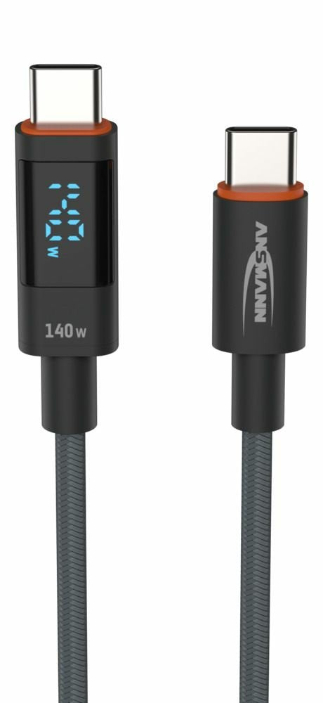 Ansmann USB-C/USB-C Cable 120CM 140 Watt Power Del. 1700-0176