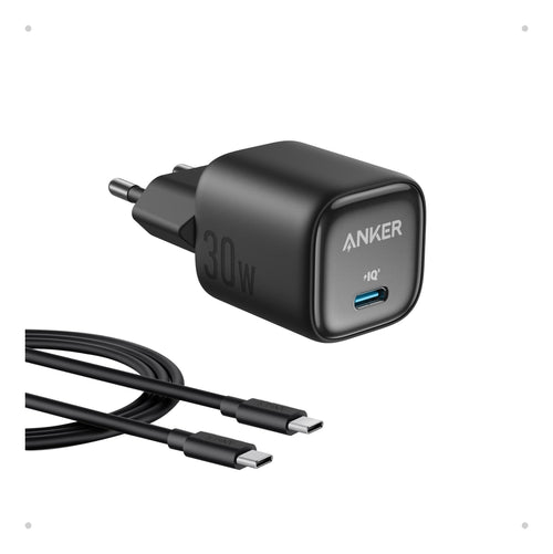 Anker Charger 30W Kompaktes GaN Fast Charger 1x USB-C Black — image 1