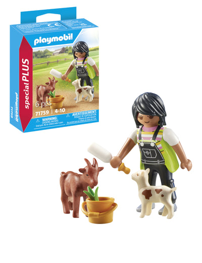 Playmobil Mujer With Cabras 71759 — image 1