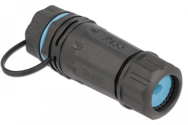Delock 86701 Cambiador Género Cable RJ-45 Black