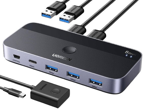 UGREEN USB 3.0 Sharing Switch 2 In 4 Out