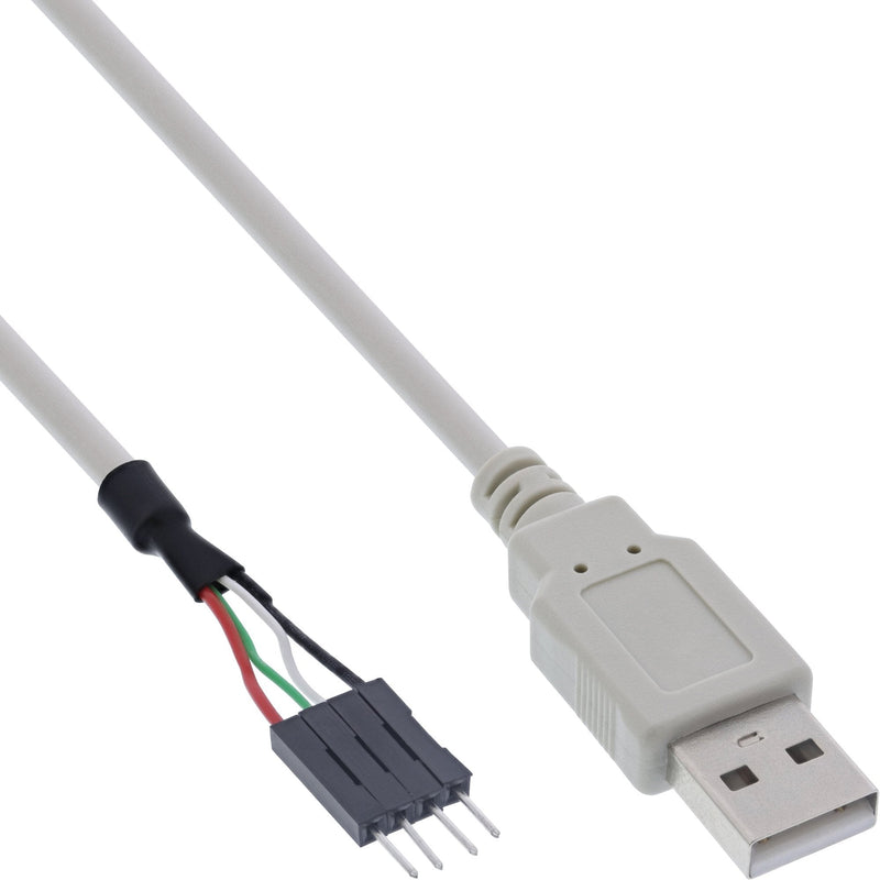 Inline Adapter USB 2.0 USB Type a Female a Pin Header Male 40CM