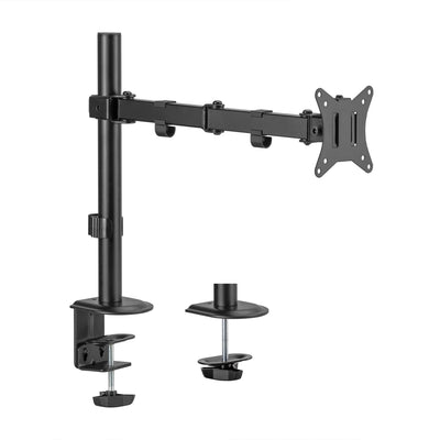 Aisens Desk Mount Eco Swivel And Tilt Monitor/TV 9KG (3 Pivots 1 Arm 17-32, Black — image 1