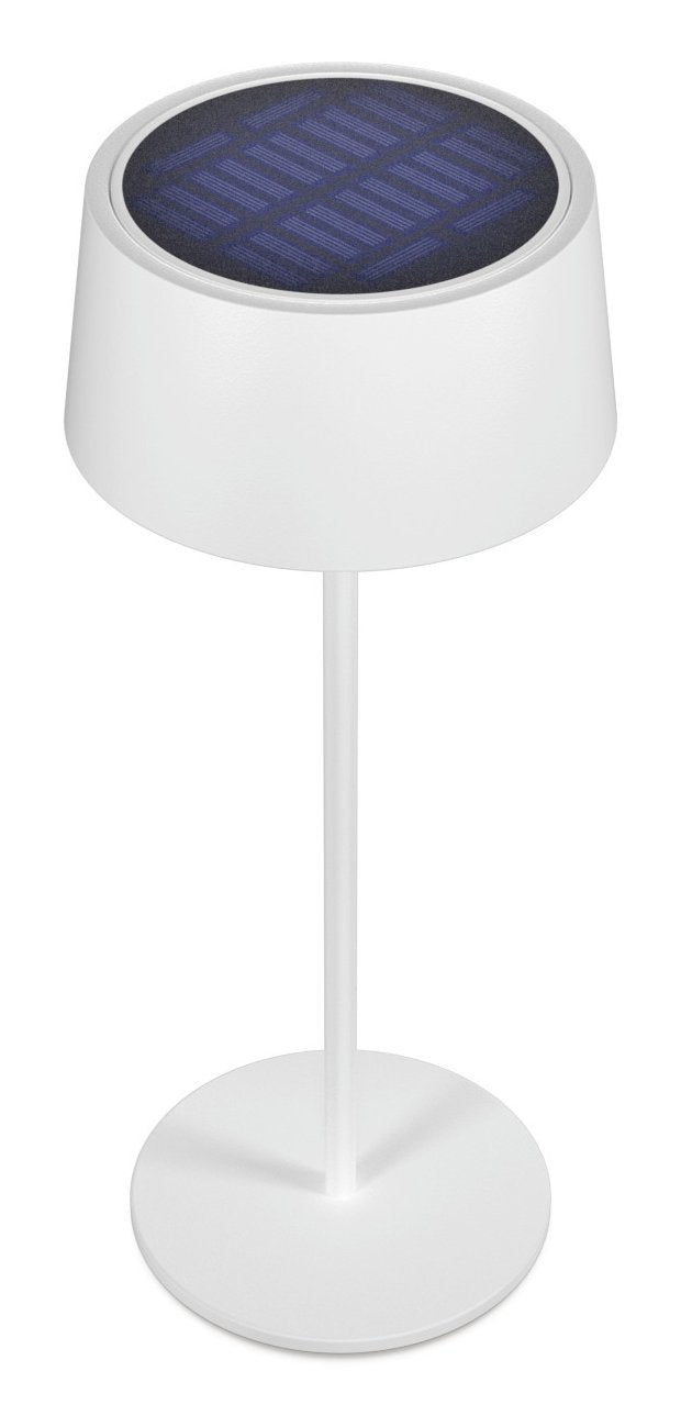 Realpower Led-solar Lamp Desk Adjustable With Battery White