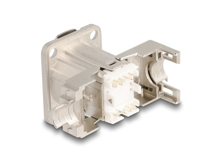 Delock 67064 Connector RJ45 Tipo-d Empotrado With Connection Lsa CAT.6A STP Metal