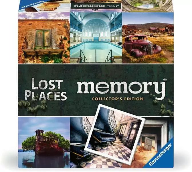 Ravensburger Collector's Memory Lost Places, Set Of Memory 23499
