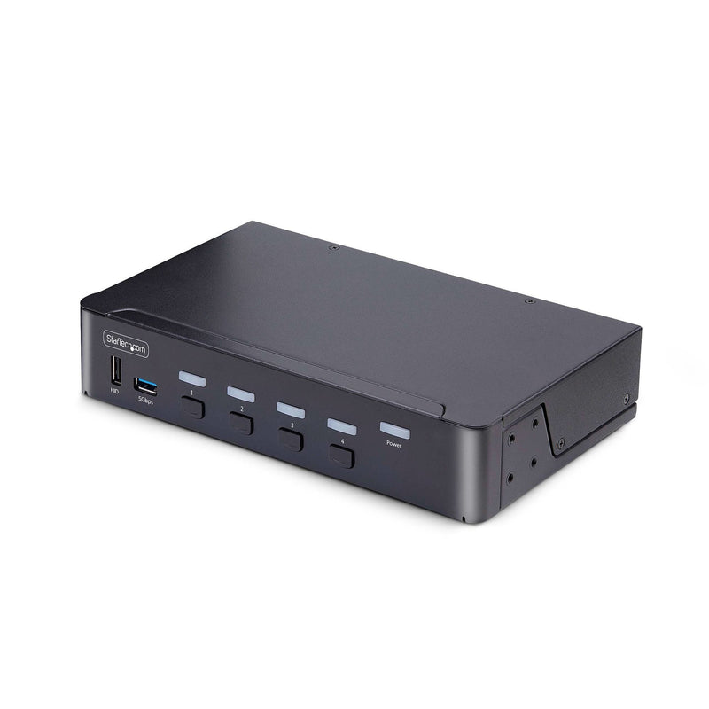 Switch KVM 4 Ports DisplayPort 8K 60HZ DP 1.4 - 6x USB