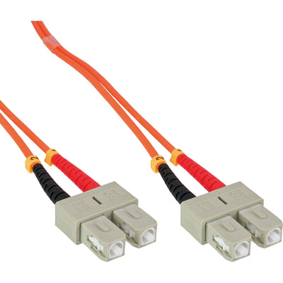 Inline Cable Duplex Fibre Optic Sc/Sc 50/125?M OM2 0.5M — image 1