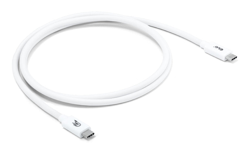 Cable CLUB3D USB C Zertifi. PD240W 8K240HZ 80Gbps 1,2M White Retail