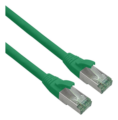 Helos Grs Certificado CAT.6A Network Cable With CAT.7 Rohkabel Tpe Green 20,0M — image 1