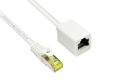 Good Connections Cable Redverl. M. CAT.7 Rk White 1M — image 1