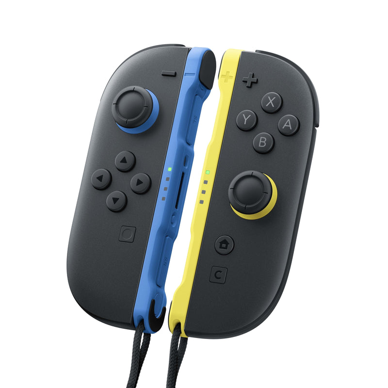 Switch 2 Joy- With Coppia Controller Blu / Light Yellow