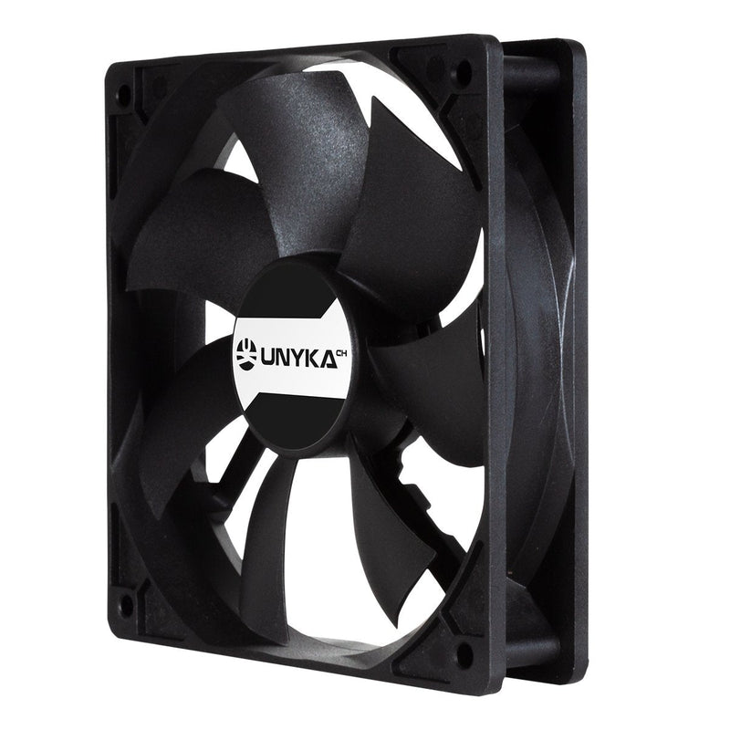 Unykach Fan Server 12025MM Double Bola 4 Pin PWM