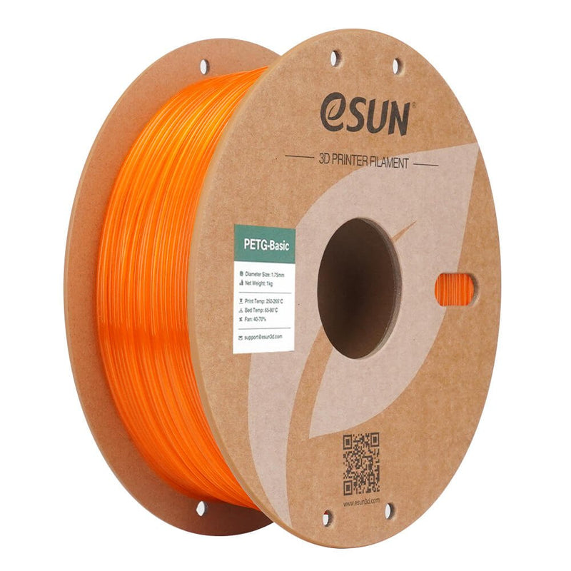 Petg 1.75MM Translucent Orange 1KG