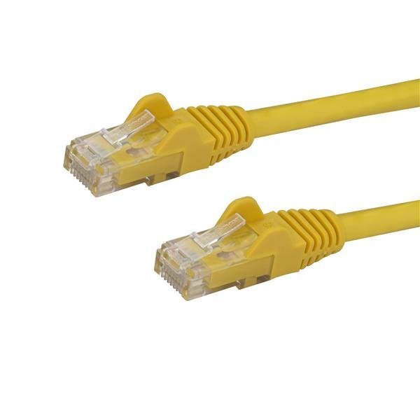 Network Cable 5M Yellow CAT.6 Cabl Ethernet Gigabit Without Enganches