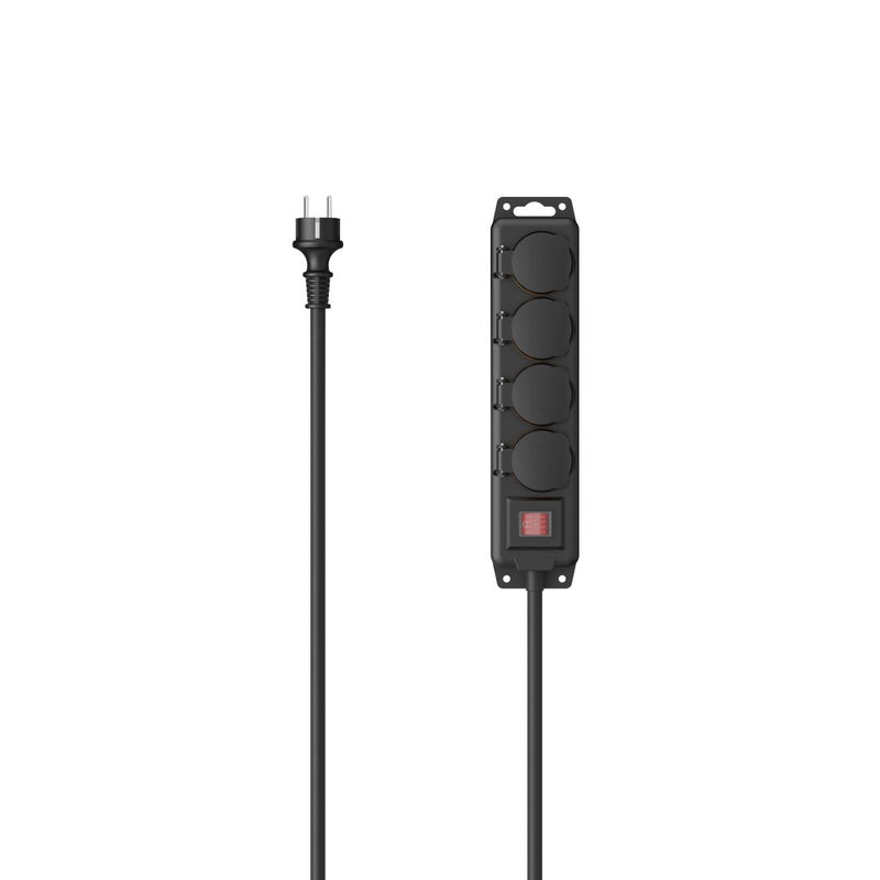 Hama Power Strip Plugs With Switch 4M