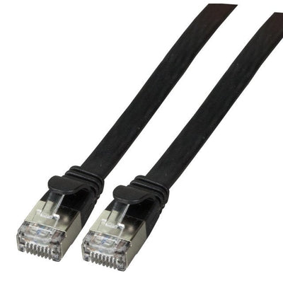Efb RJ45 Network Cable U FTP, CAT.6A, Pvc, 0.5M, Black — image 1