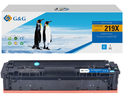 G&g Toner Compatible With HP 219X Cyan — image 1