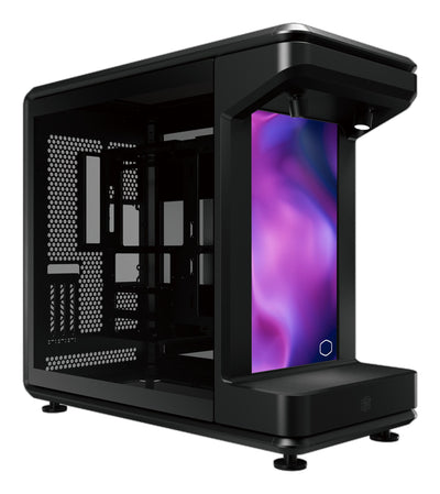 Cooler Master PC Case Masterframe 360 Stage LCD Black Tempered Glass X 2) MF360-KHNN-S02 — image 1