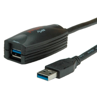 Roline USB 3.2 Gen 1 Aktives Repeater Cable Black 5M — image 1