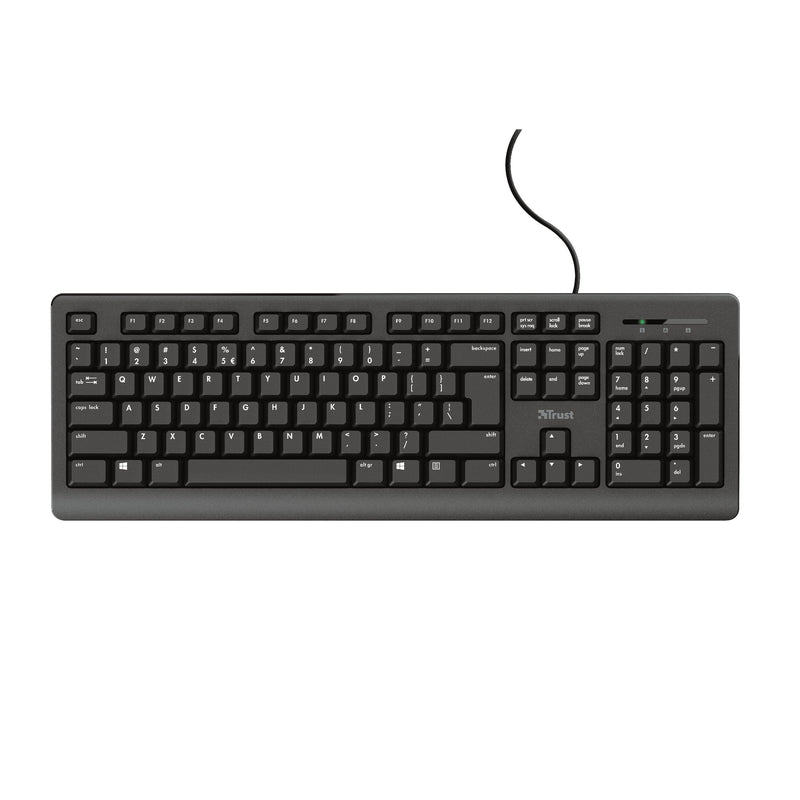 Trust TK-150 Keyboard Deutsches Qwertz - Layout, Connection USB