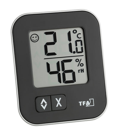 Termohigrómetro Digital Tfa Moxx, Thermometer Black 30.5026.01 — image 1