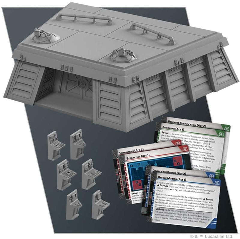 Juego de mesa Star Wars Legin: Bnker Imperial Pegi 14